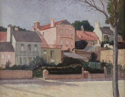 Házak Hampsteadben, 1914 alkotó: William Strang