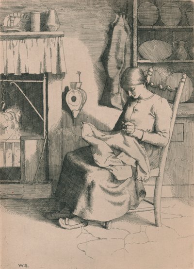 Mercy at Her Work, 1916 alkotó: William Strang