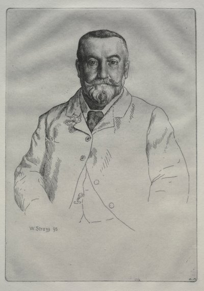 H. Cock portréja alkotó: William Strang