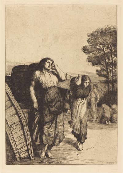 Burgonyaemelés alkotó: William Strang