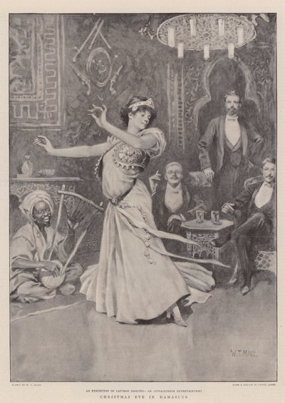 Szenteste Damaszkuszban (litho) alkotó: William T. Maud
