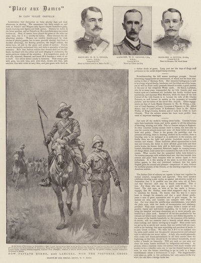 Hogyan nyerte el Byrne közlegény, a 21. Lancers a Victoria Cross-t alkotó: William T. Maud
