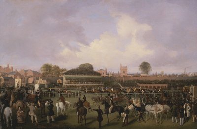 Lord Westminster bíboros Puff, Sam Darling Up, a Kereskedő Plate megnyerése, Chester alkotó: William Tasker