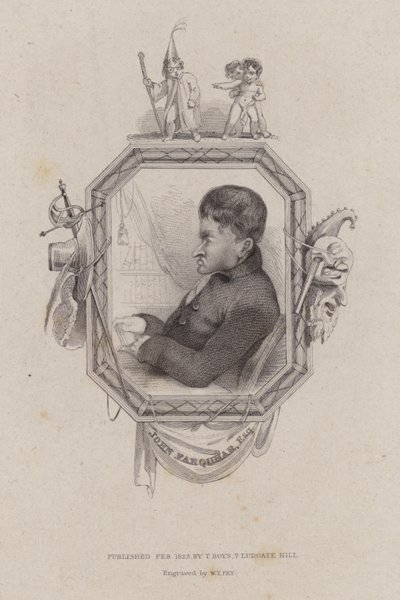 John Farquhar, skót kereskedő és vállalkozó (metszet) alkotó: William Thomas Fry