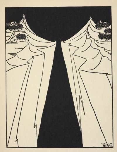 A rés, 35. tábla az „A Book of Images”-ből, amelyet W. B. Yeats mutatott be alkotó: William Thomas Horton