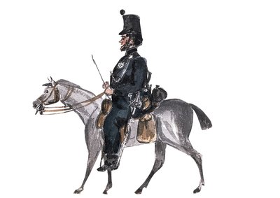 „Dr. S. a lövészdandárból, március vonalán”   (rajz) alkotó: William Thomas Markham