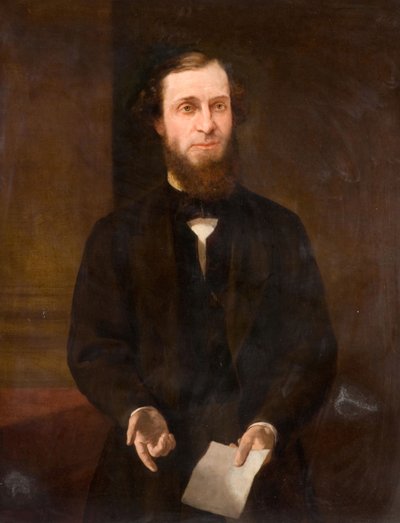 Edwin Yates portréja, 19. század. alkotó: William Thomas Roden