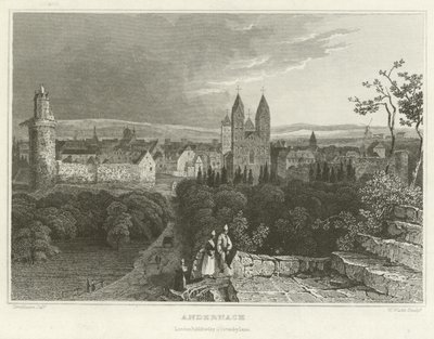 Andernach alkotó: William Tombleson