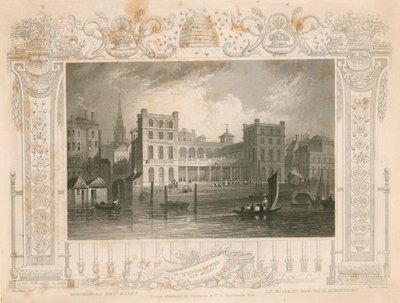 New Hungerford Market, London alkotó: William Tombleson