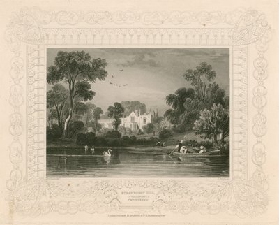 Strawberry Hill, Twickenham, London; Lord Waldegrave alkotó: William Tombleson
