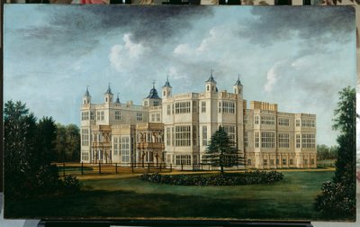 Audley End délnyugatról (olaj, vászon) alkotó: William Tomkins