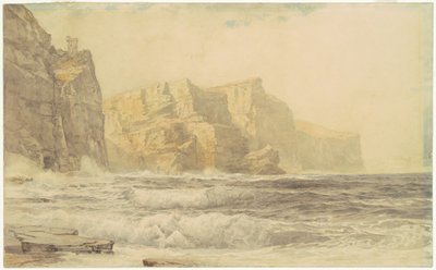 Baldart kastély, Kilkee, Clare megye, Írország alkotó: William Trost Richards