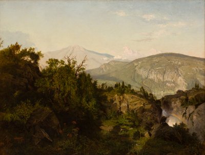Az Adirondack-hegységben alkotó: William Trost Richards
