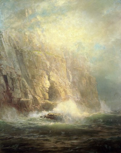 Lands End, Cornwall alkotó: William Trost Richards
