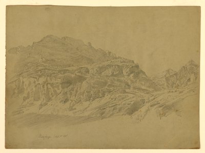 Táj, Meiringen, Svájc alkotó: William Trost Richards