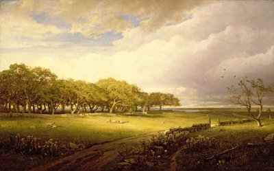 Old Orchard Newportban alkotó: William Trost Richards