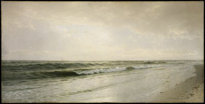 Csendes tengeri tájkép alkotó: William Trost Richards
