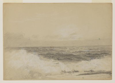 A hullámok tanulmányozása alkotó: William Trost Richards