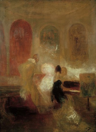 Zenés buli, East Cowes Castle (Zene az East Cowes Castle-ben alkotó: Joseph Mallord William Turner