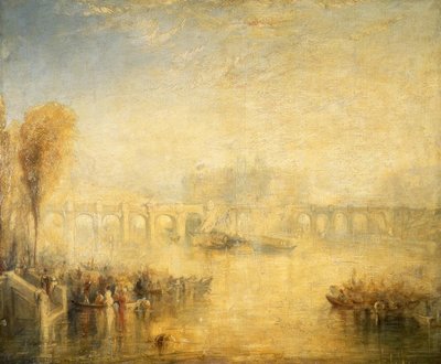 Kilátás a Pont Neuf-ra Párizsban alkotó: Joseph Mallord William Turner