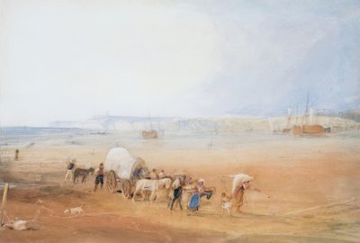 Tengerparti jelenet a déli parton alkotó: Joseph Mallord William Turner