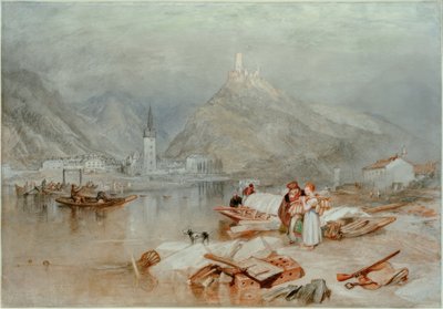 Bernkastel a Mosel-parton alkotó: Joseph Mallord William Turner