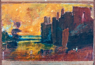 Caernarvon kastély napkeltekor alkotó: Joseph Mallord William Turner