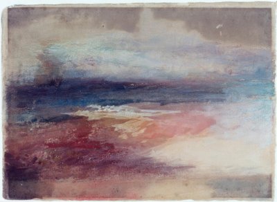 Tengerparti kilátás naplementében alkotó: Joseph Mallord William Turner
