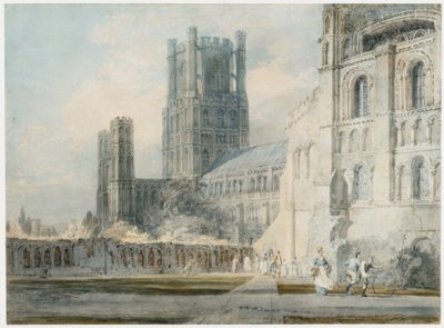 Ely-székesegyház délkelet felől alkotó: Joseph Mallord William Turner