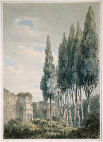 A Ludovisi kertekben, Rómában alkotó: Joseph Mallord William Turner