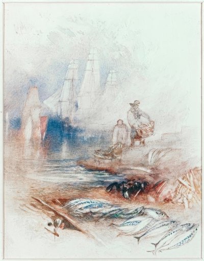 Makréla a tengerparton alkotó: Joseph Mallord William Turner