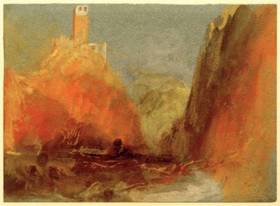 Moselle(?) alkotó: Joseph Mallord William Turner