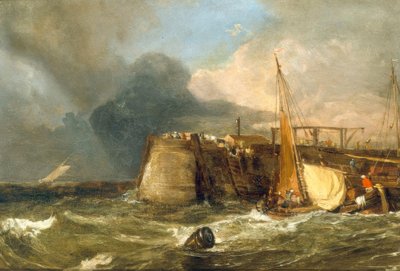 Old Margate Pier alkotó: Joseph Mallord William Turner