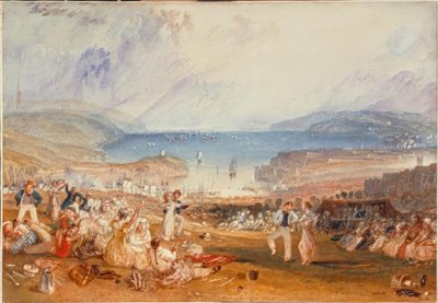 Plymouth, Devonshire alkotó: Joseph Mallord William Turner