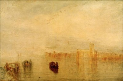 Visszatérve a bálról (Szent Márta) alkotó: Joseph Mallord William Turner