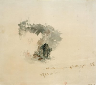 Tenger, fák, figurák (?, Campbell költői műveihez, 1837 alkotó: Joseph Mallord William Turner