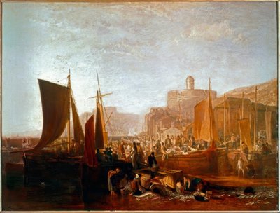 St Mawes a Pilchard-szezonban alkotó: Joseph Mallord William Turner