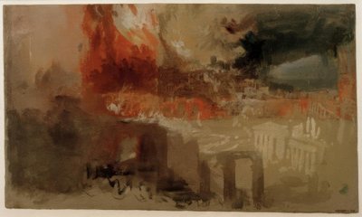 Róma felgyújtása alkotó: Joseph Mallord William Turner