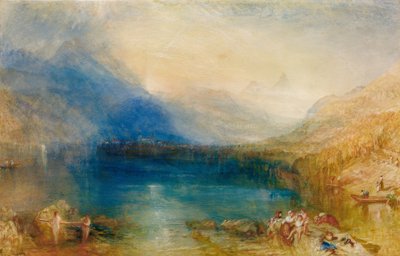 A zugi tó: kora reggel alkotó: Joseph Mallord William Turner