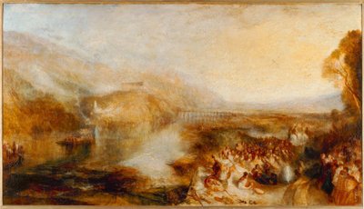 A Walhalla megnyitója alkotó: Joseph Mallord William Turner