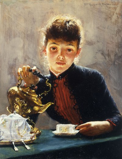 Egy csésze tea, alkotó: William Verplanck Birney