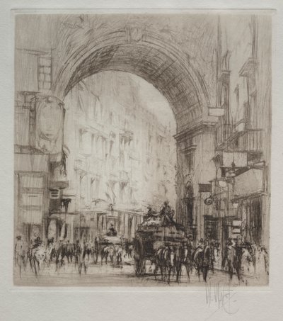 San Carlo Arch, Nápoly alkotó: William Walcot