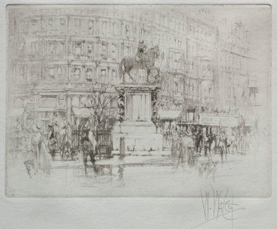 Charing Cross: I. Károly szobra alkotó: William Walcot