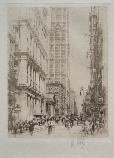Alsó Broadway alkotó: William Walcot