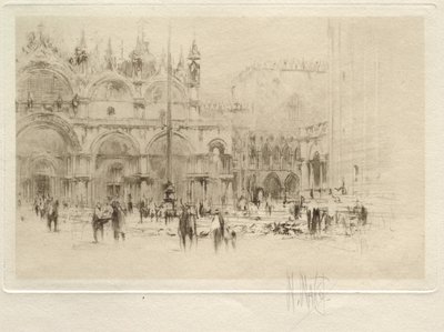 A Szent Márk tér (Velence-sorozat, 2. sz.) alkotó: William Walcot