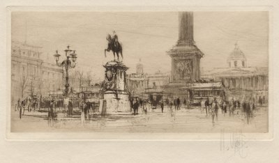 Trafalgar tér alkotó: William Walcot
