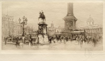 Trafalgar tér alkotó: William Walcot