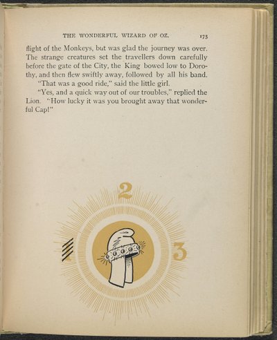 Illusztráció Lyman Frank Baum "Óz, a csodálatos varázsló" című művéből. alkotó: William Wallace Denslow