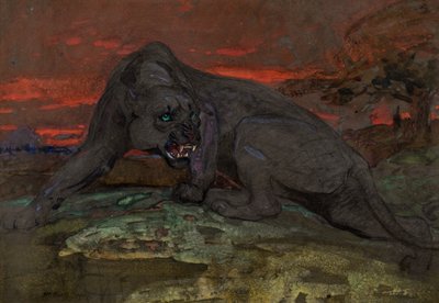 Fekete párduc alkotó: William Walls