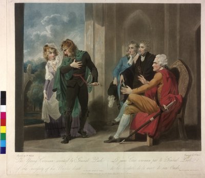 Paoli tábornok meggyőzte a fiatal korzikai a nagybátyja halálának szükségességéről. alkotó: William Ward